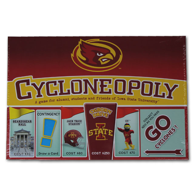 Trademarked cycloneopoly game